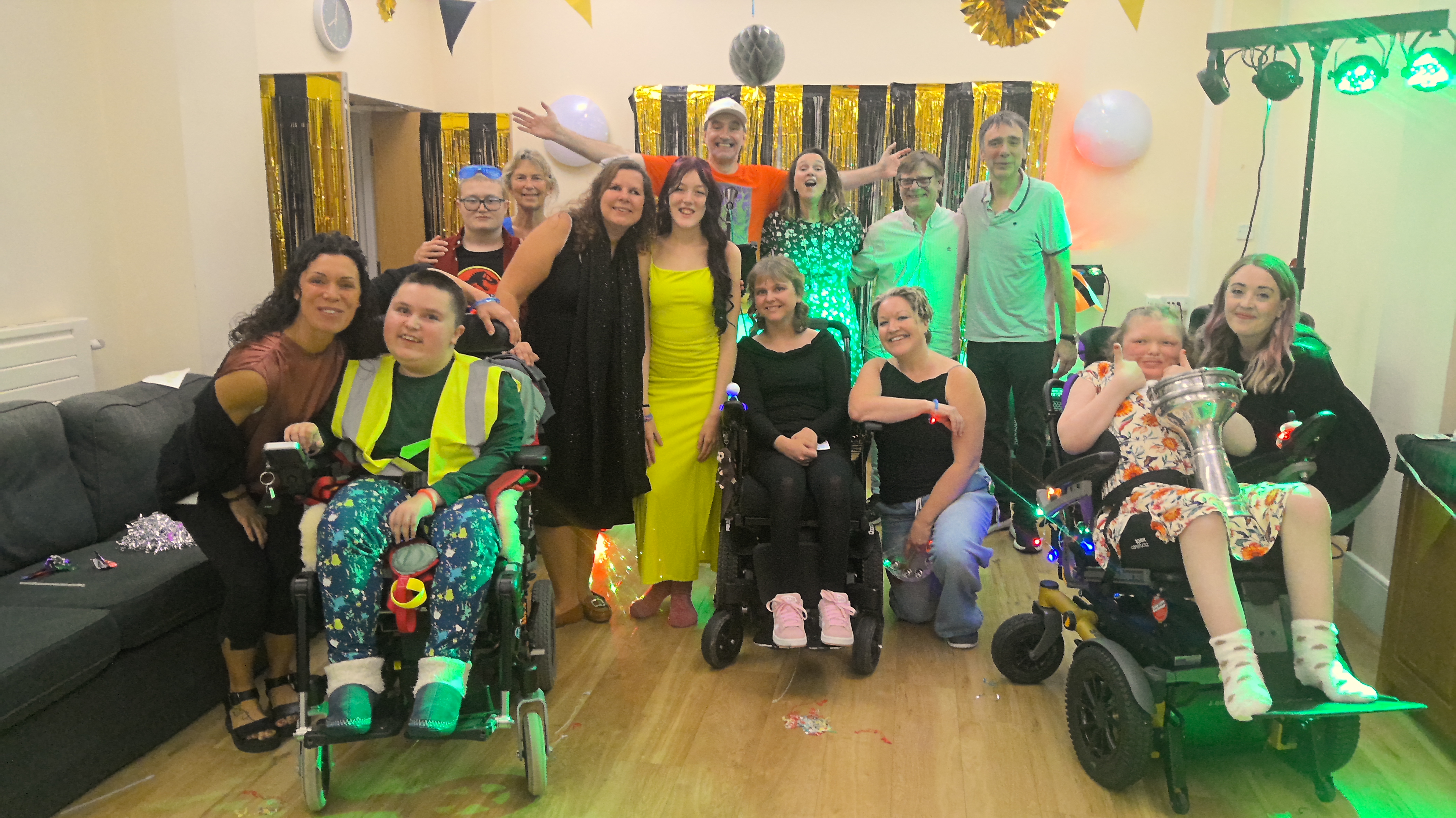 Imogen at prom themed weekend at Little Bridge House
